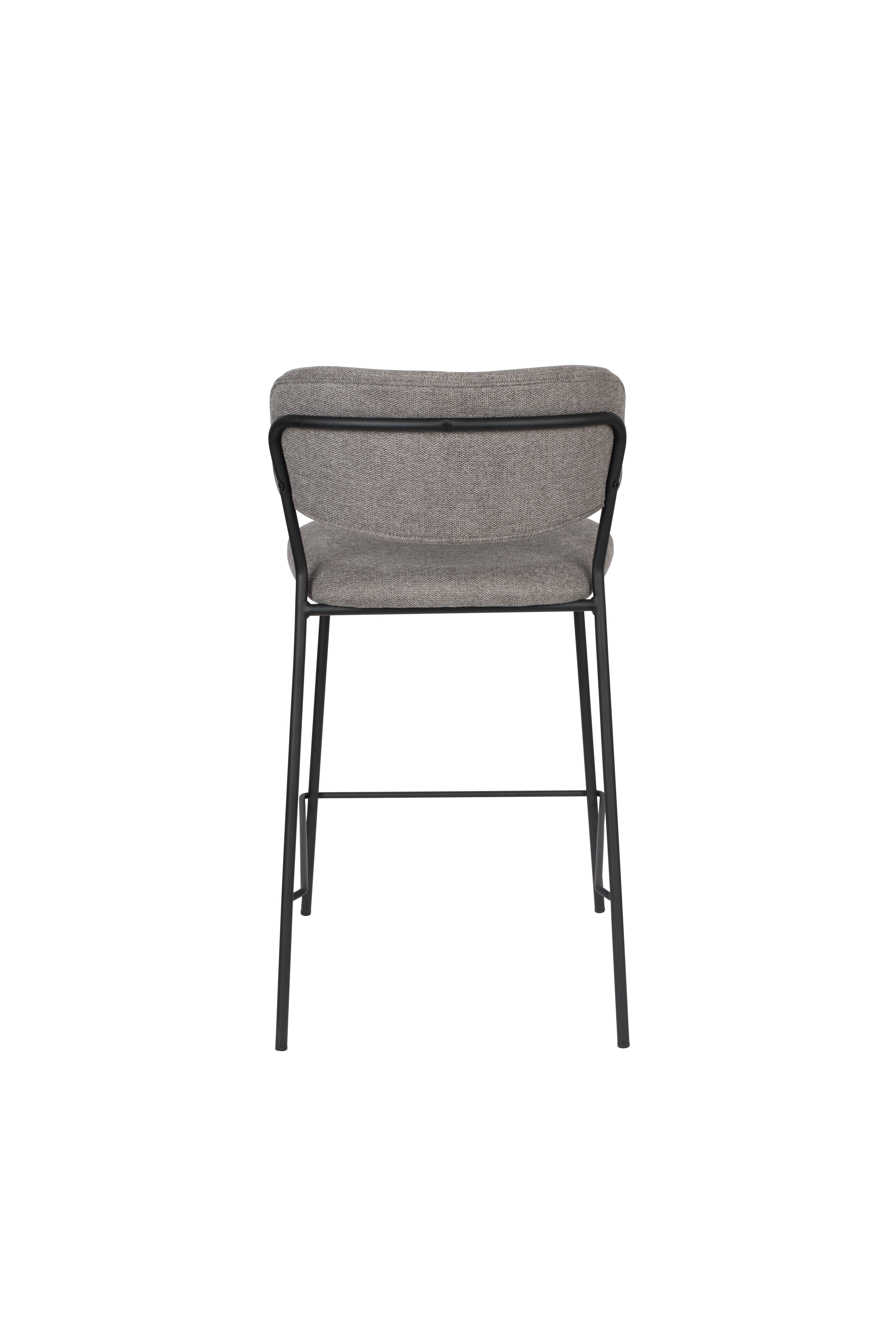 Counter Stool Jolien Black/Grey